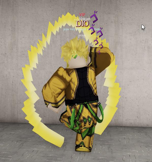 Made DIO In A Very Roblox Game R 