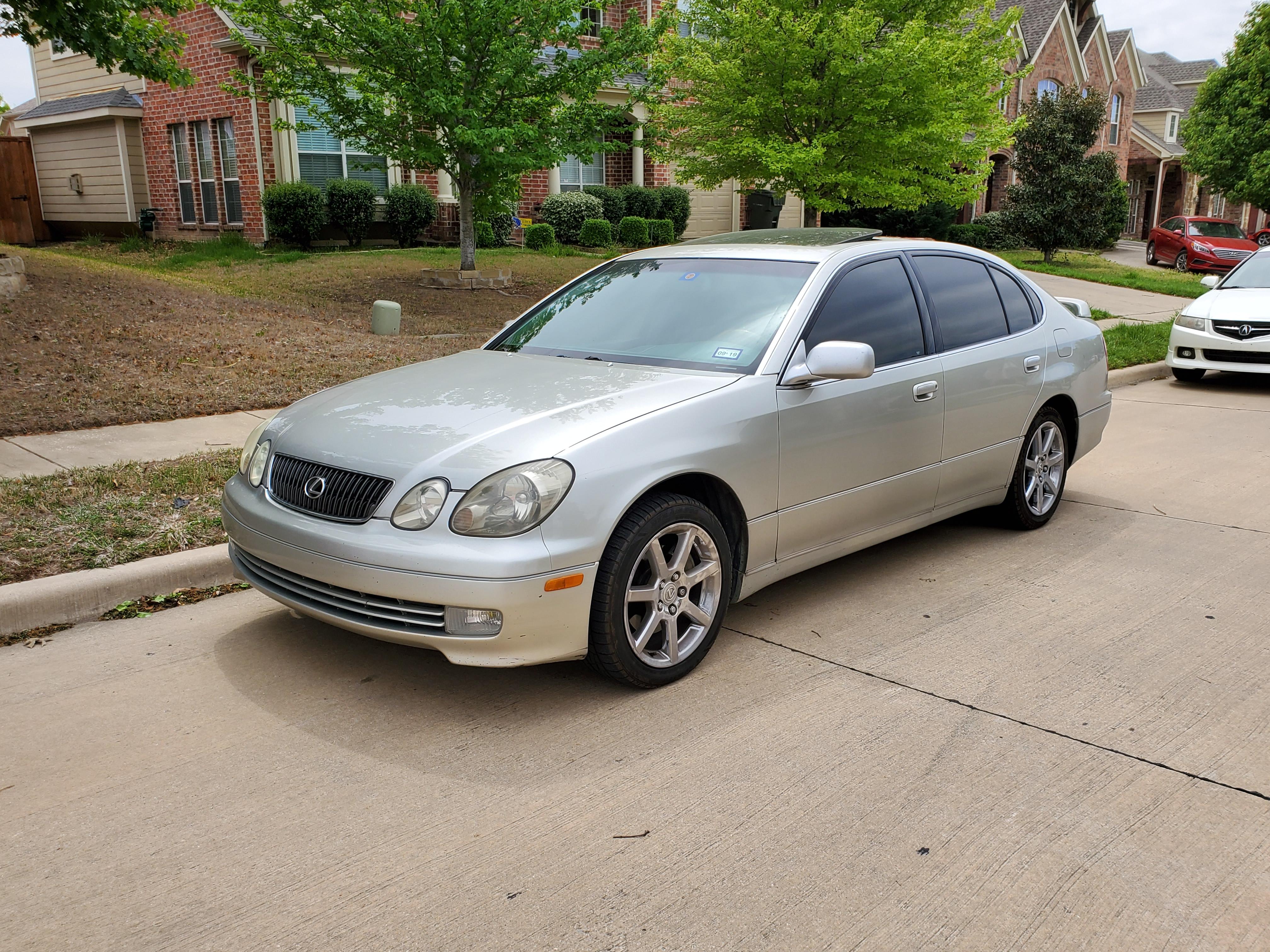 My 2005 lexus gs430. my first purchase with my very own money. love it