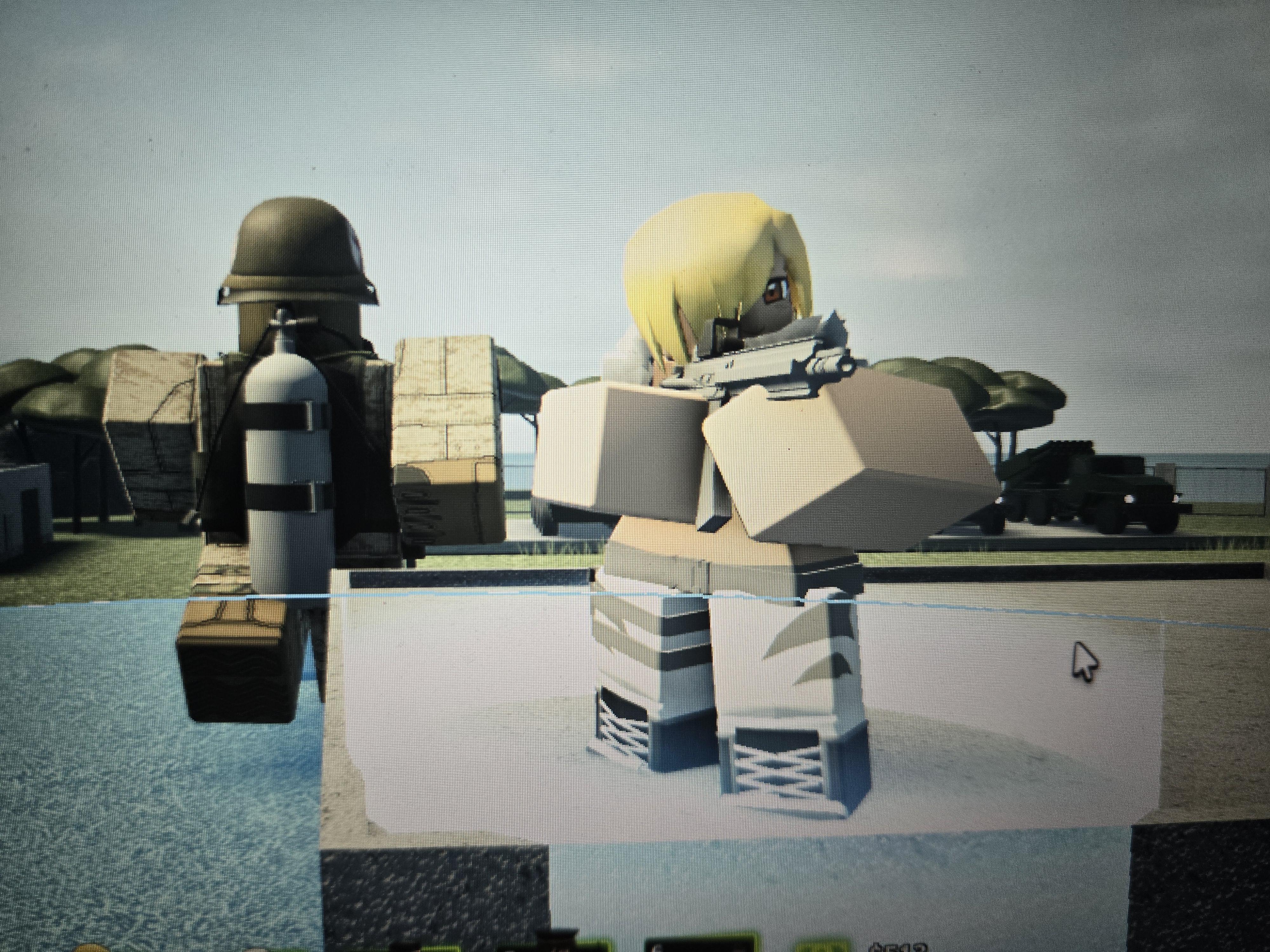 My TDX match was so laggy my Catgirl operator was topless : rTDX_Roblox