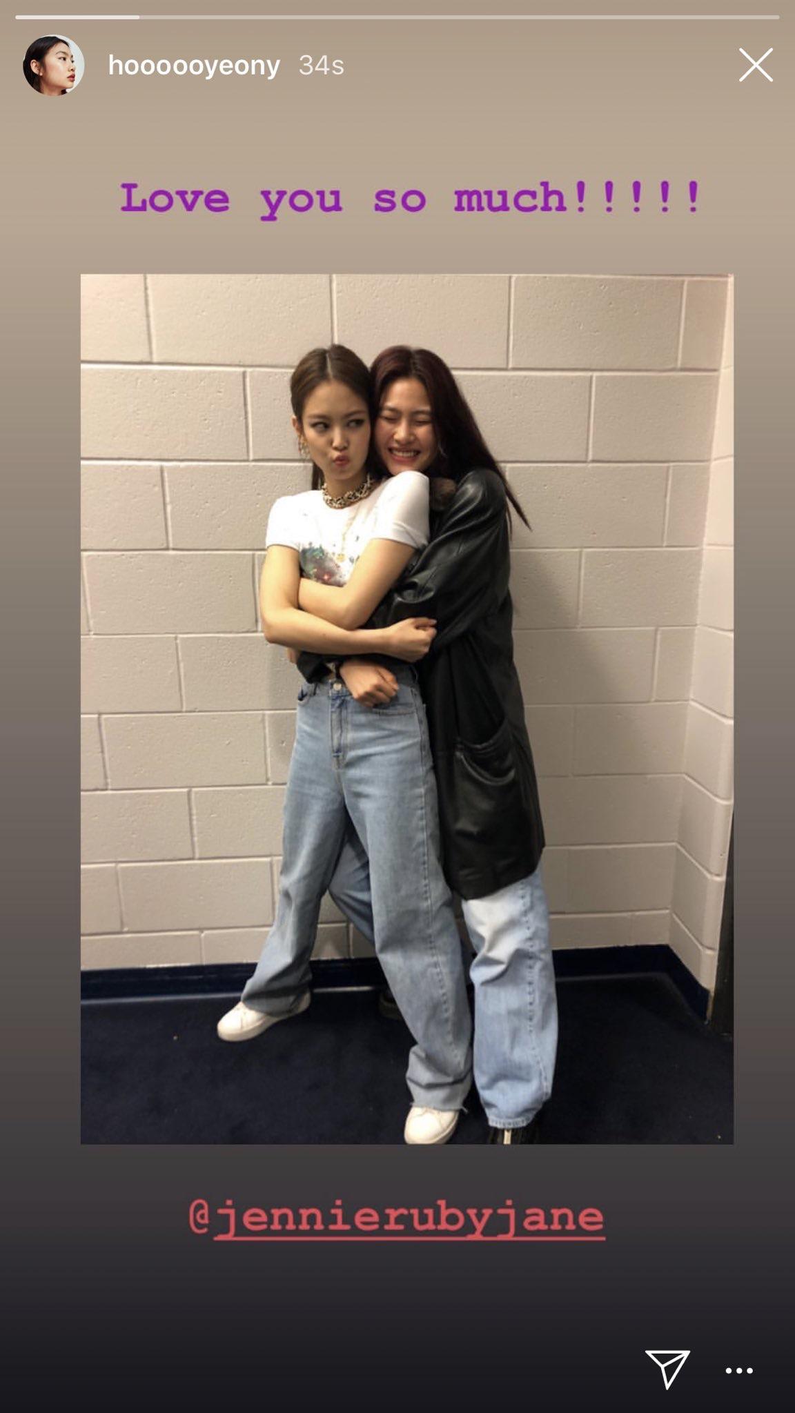 Jung has gained significant international . 190501 Hoyeon IG Story Update with Jennie : BlackPink