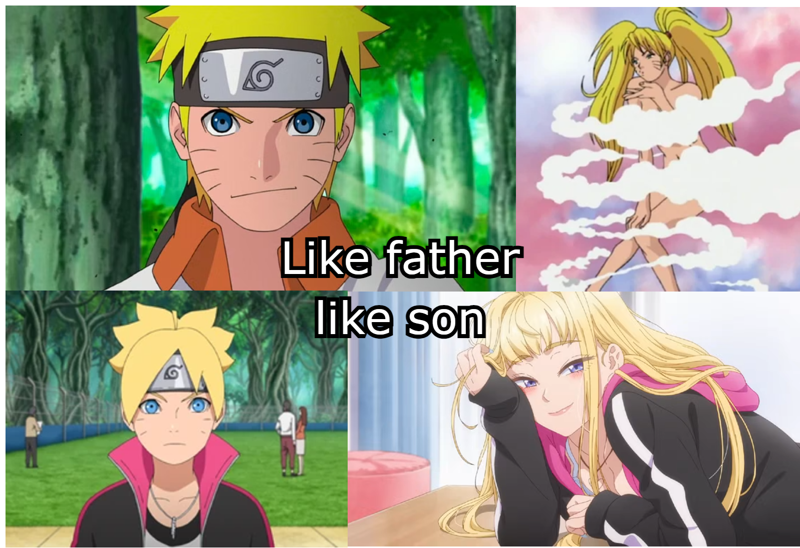 While on hiatus genderbent Boruto returned in a new anime : rAnimemes