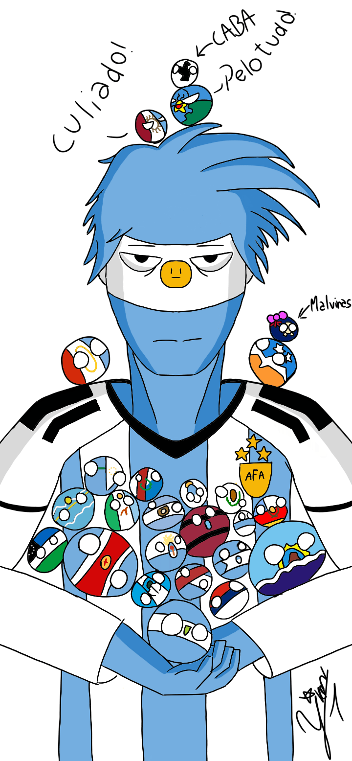 Argentina and his provinces :D : r/CountryHumans