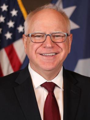 Minnesota Gov. and now Democratic VP Tim Walz