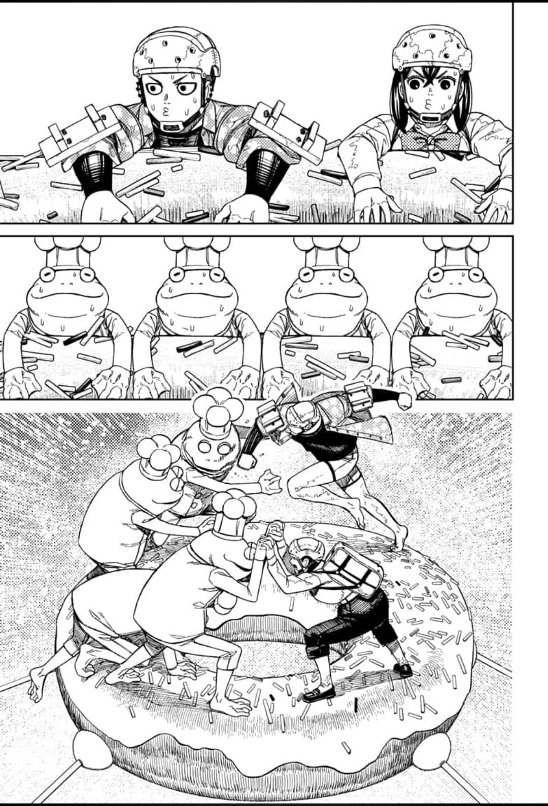 Como faço para convencer meu amigo a continuar lendo depois de ler isso? :  rDandadan