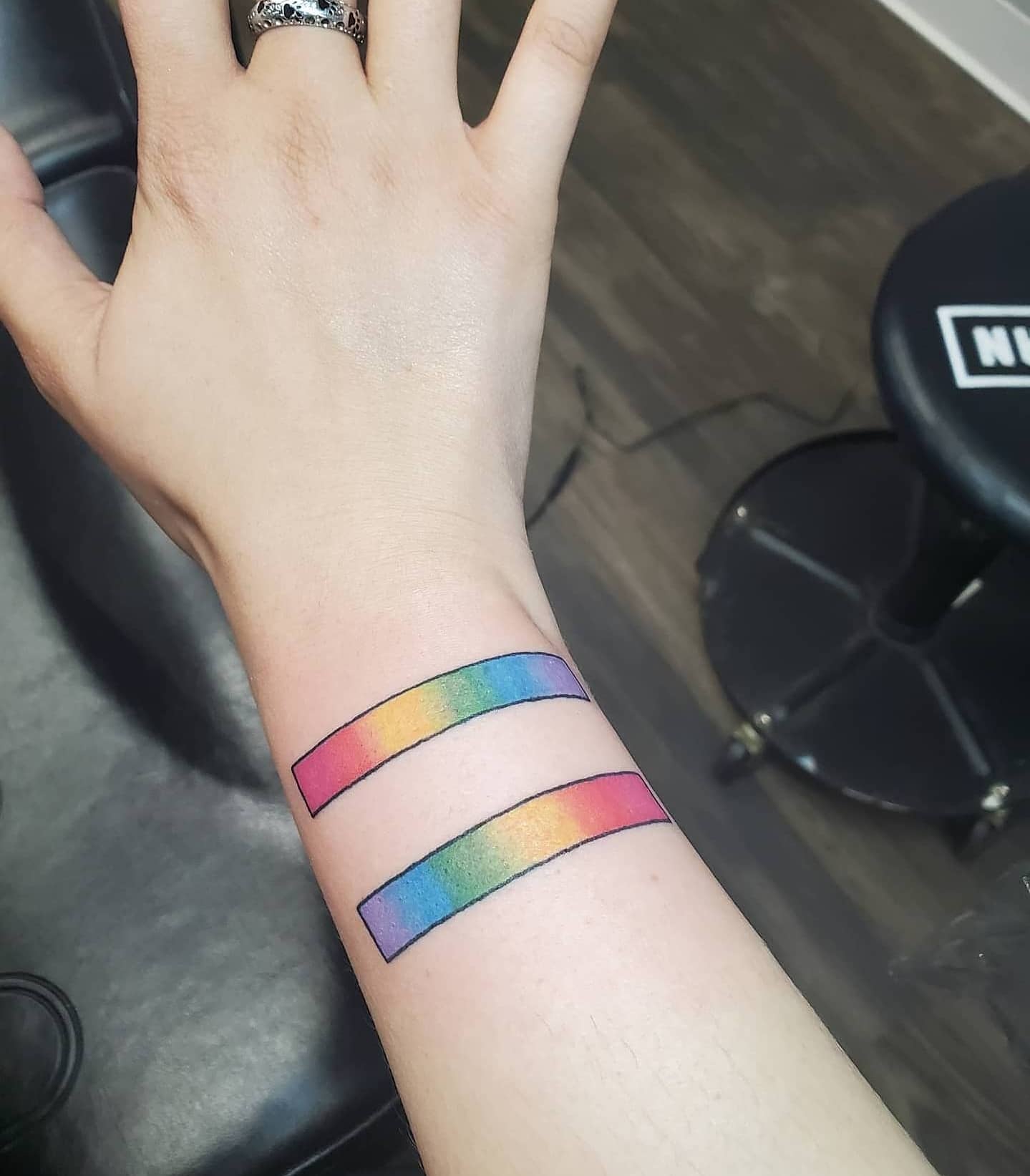Loving My New Tattoo ❤🧡💛💚💙💜 : R/Bisexual 1643_x_1439_jpg