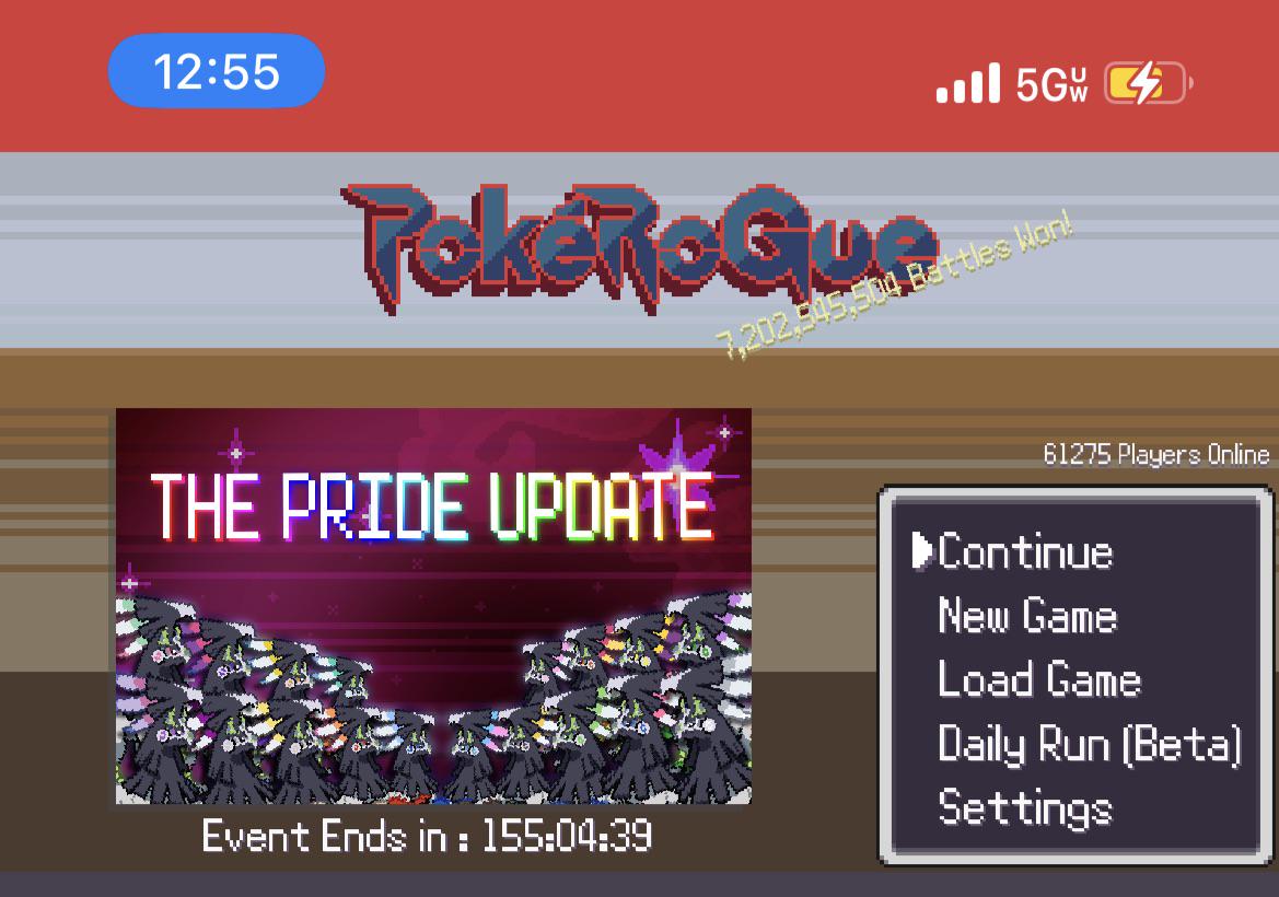 The pride update is live! : rpokerogue