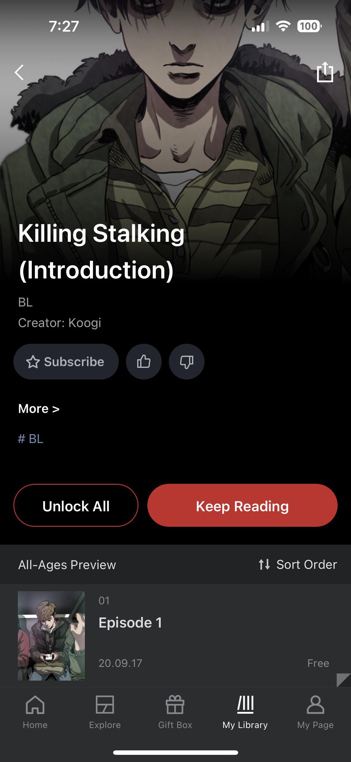 Help! Im trying to read KS the right way. : rKillingStalking
