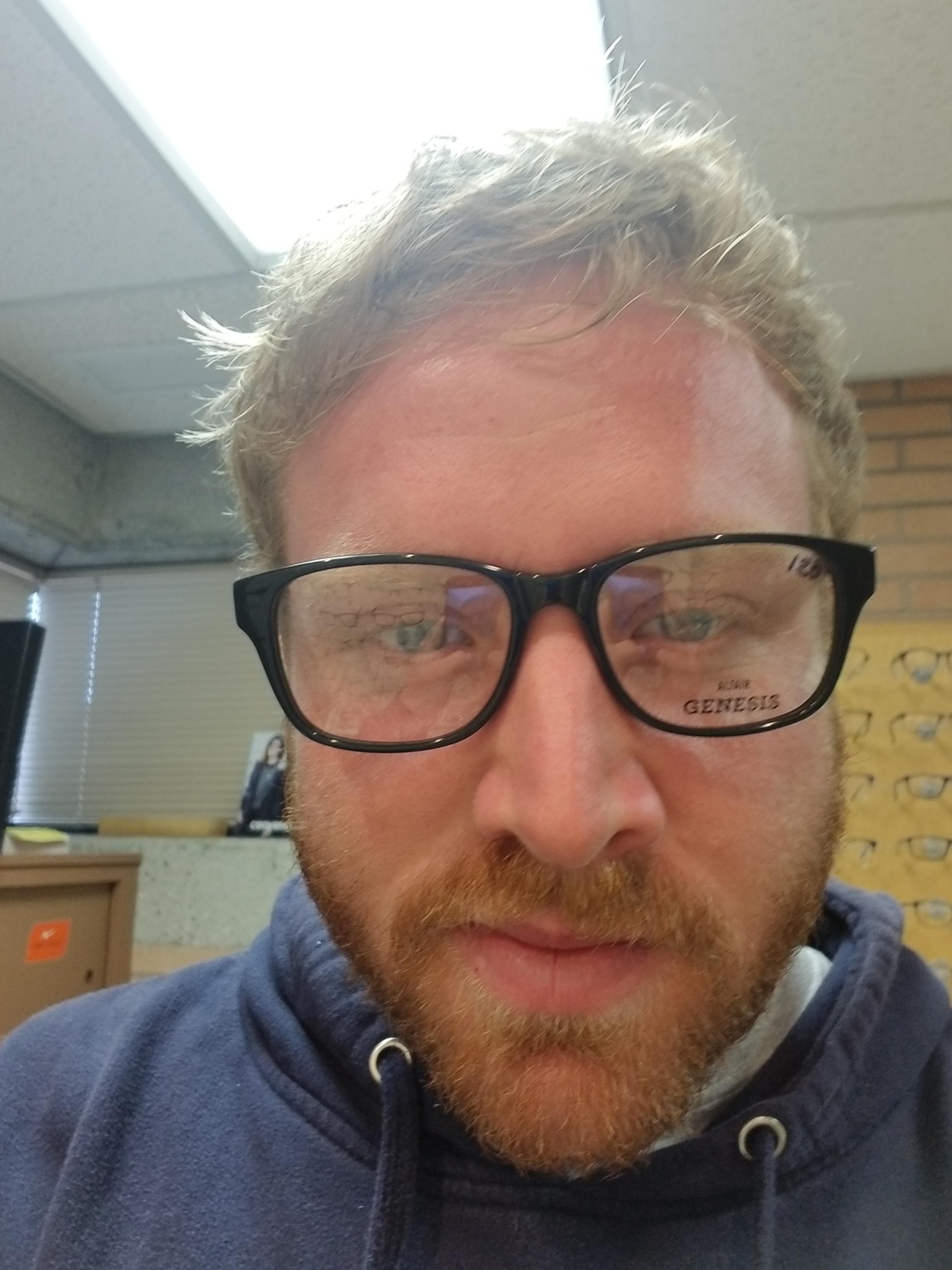 First Pair Of Glasses Since I Realized I Was Going Partially Blind In One Eye Hopefully I Can Go Back To Birding When They Finish My Prescription Next Week Gaybrosgonemild