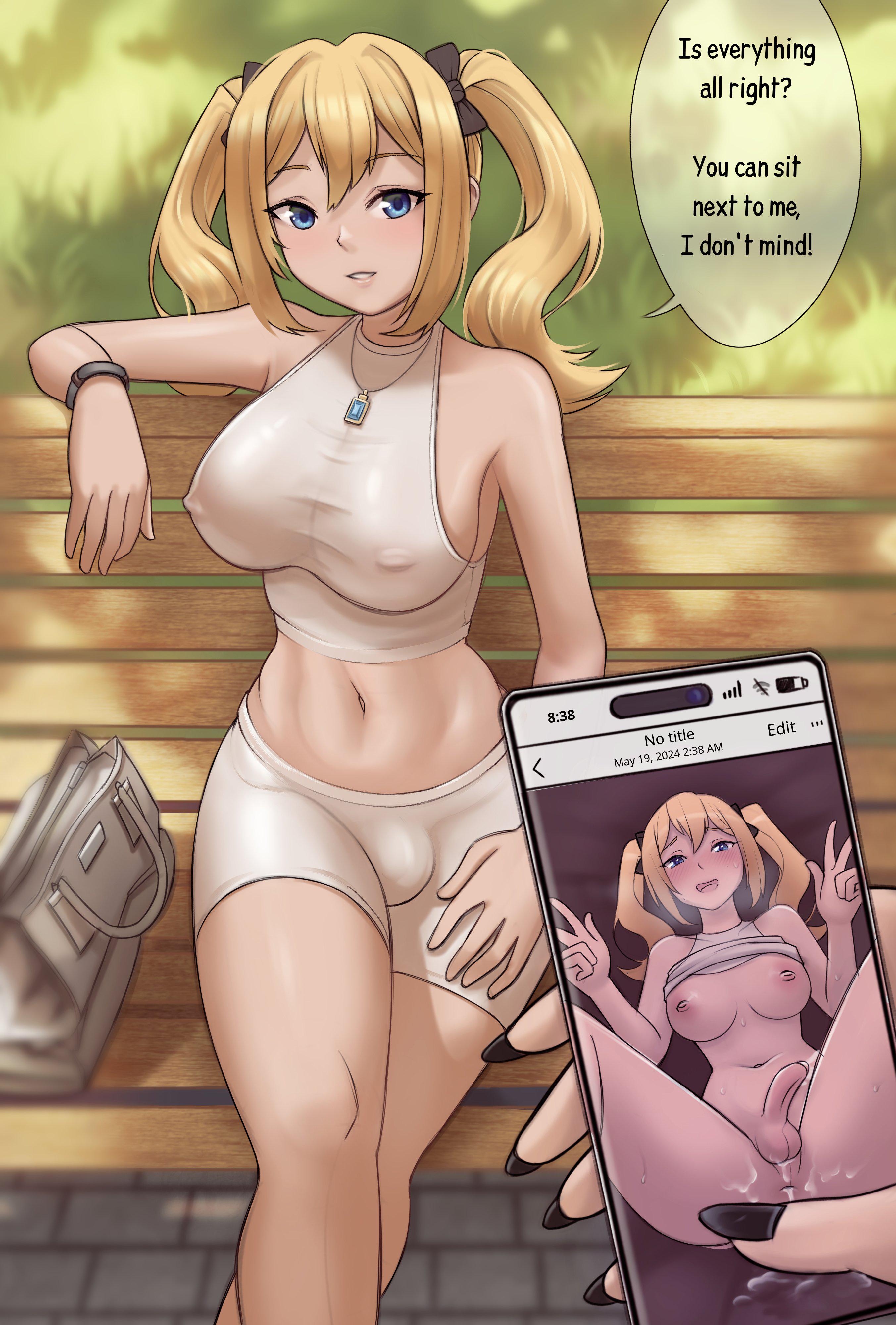 🔞[Галерея] Naughty futa getting recognized in public (wildbreadroll) | |  Truyen-Hentai.com