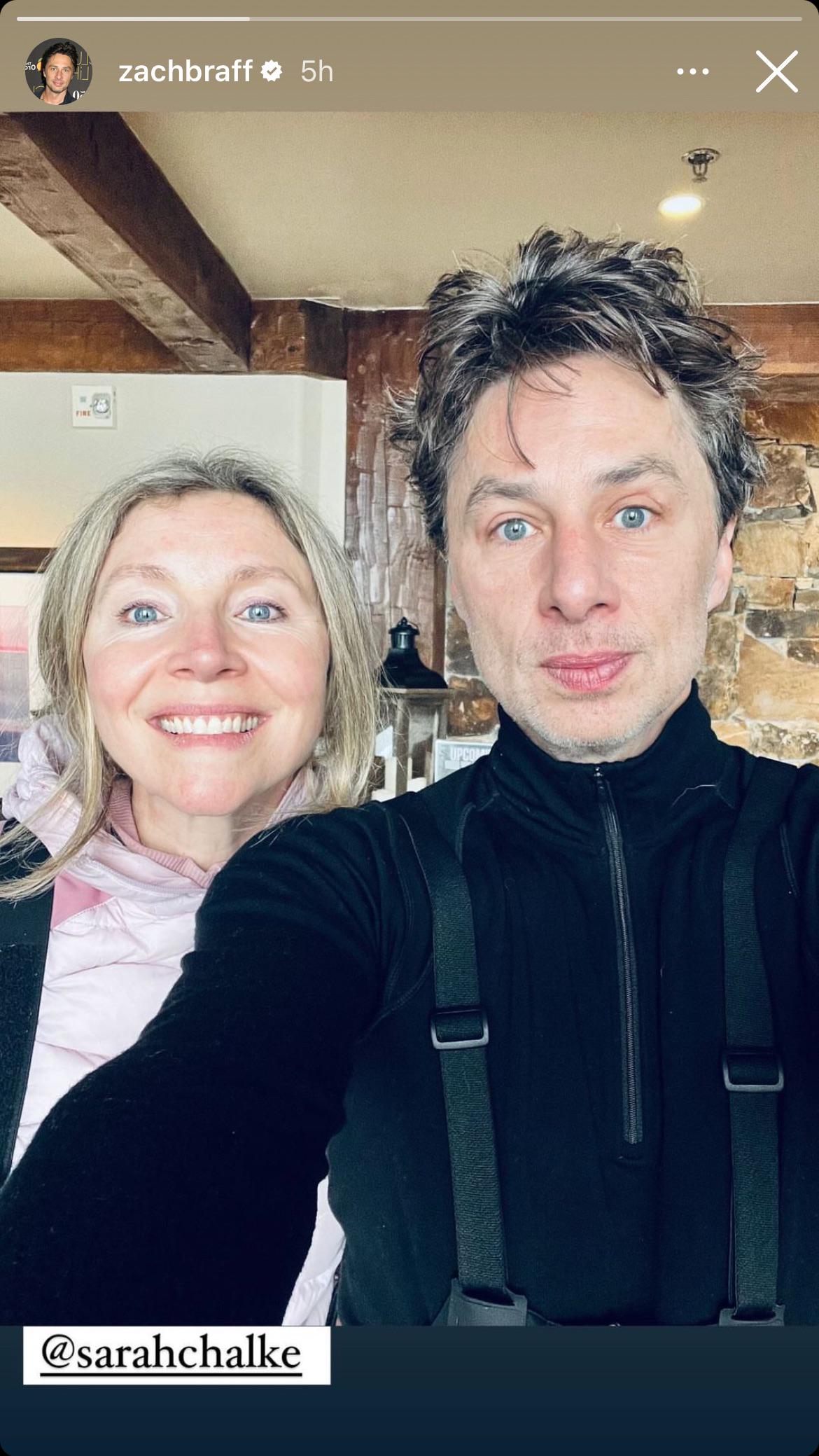 Just Zach Braff and Sarah Chalke in 2024 : rScrubs