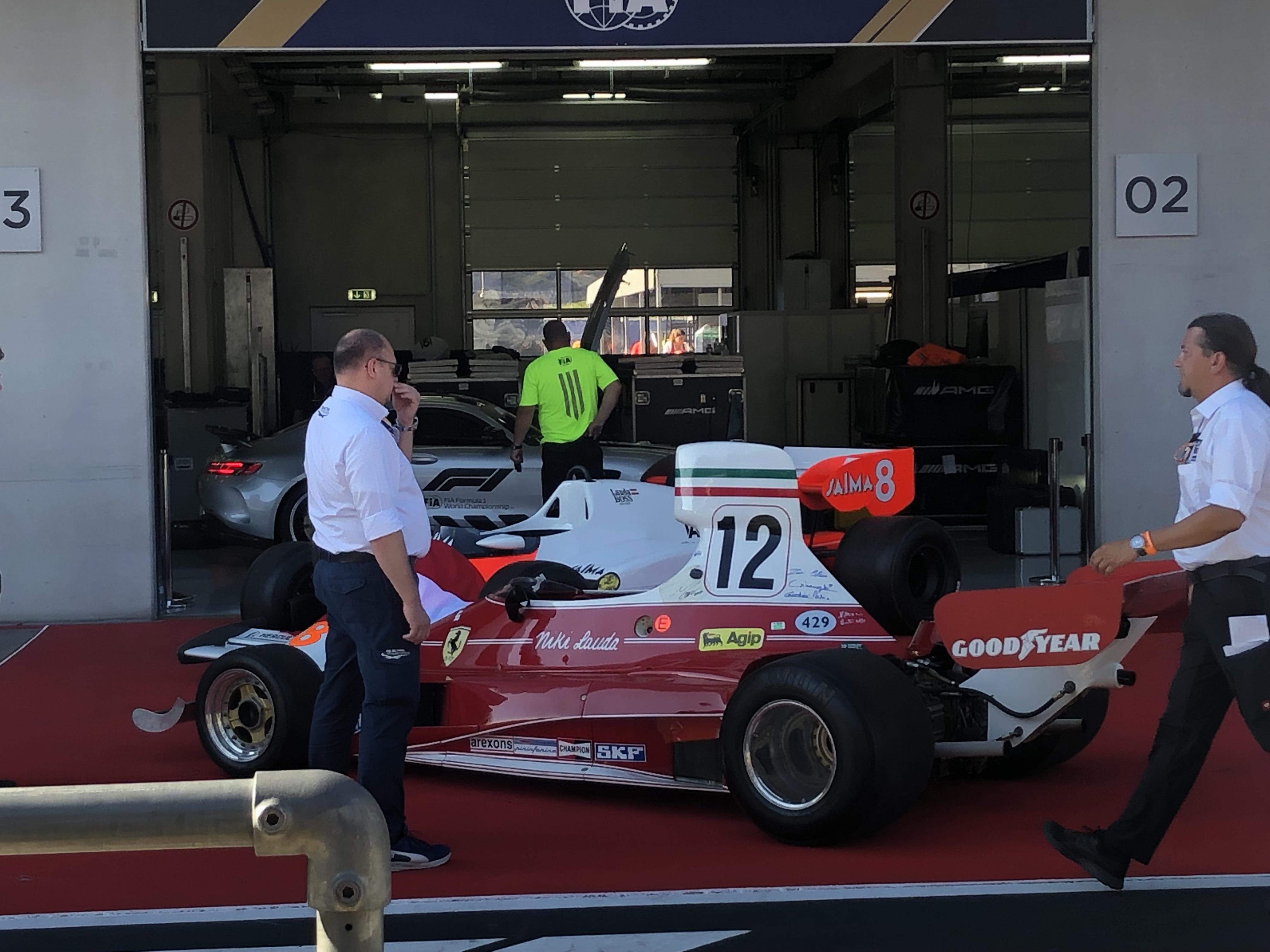 Niki S Car At The Red Bull Ring Austria Gp Formula1