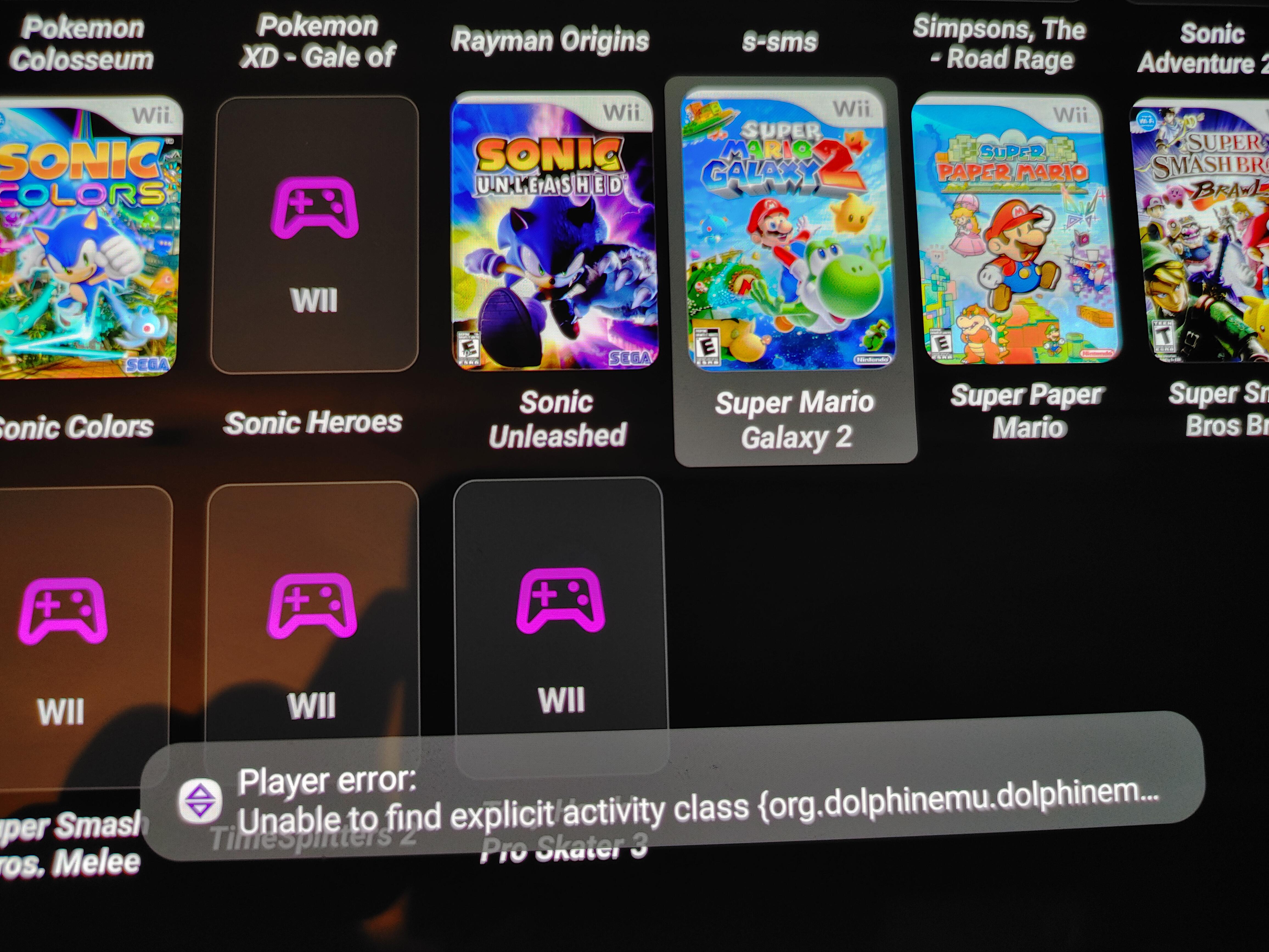 Daijisho cant read/play dolphin emulator. has anyone fixed this error