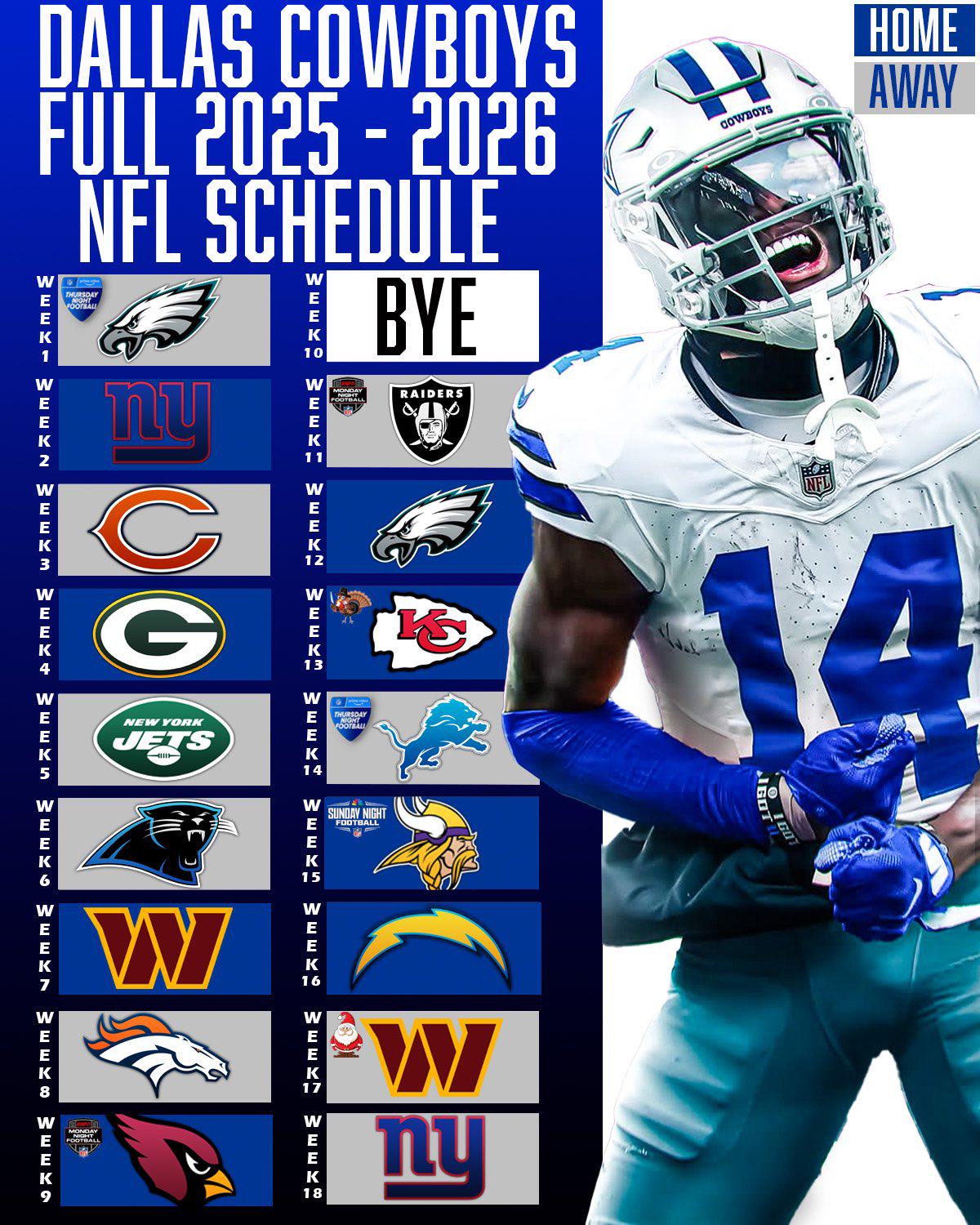 Plan Ahead Dallas Cowboys Schedule 2026 2026 Unveiled 