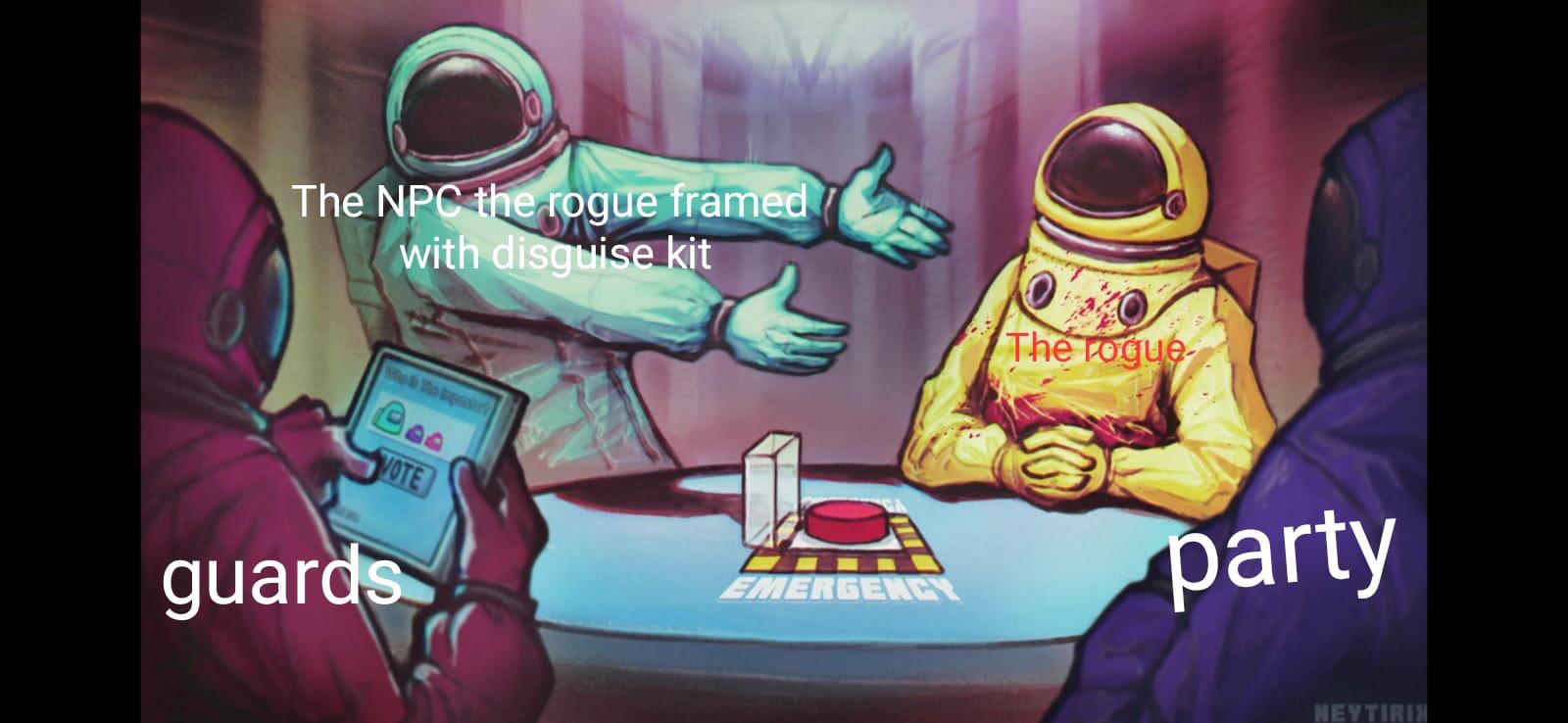 Among Us Voting Meme Template Request Memetemplatesofficial