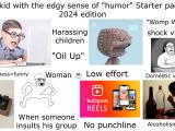 The Kid With An Edgy Sense Of Humor Starter Pack 2024 Edition R