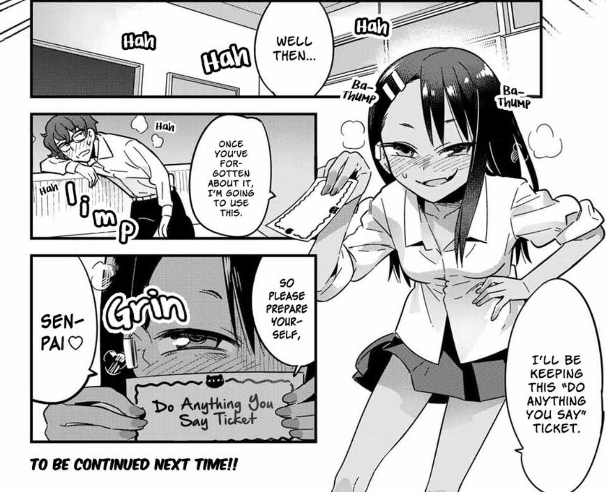 Do you think Nanashi forgot about the “do whatever you say ticket”? : rnagatoro