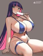 Stocking Donburik Panty And Stocking With Garterbelt