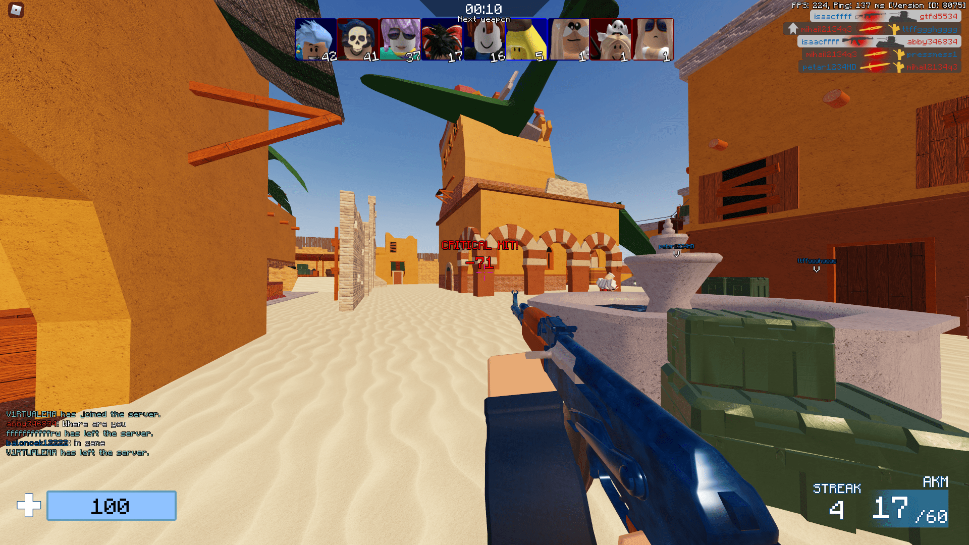 Changed The Font To Minecraft Font Roblox Arsenal 