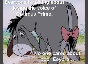 Poor Eeyore…