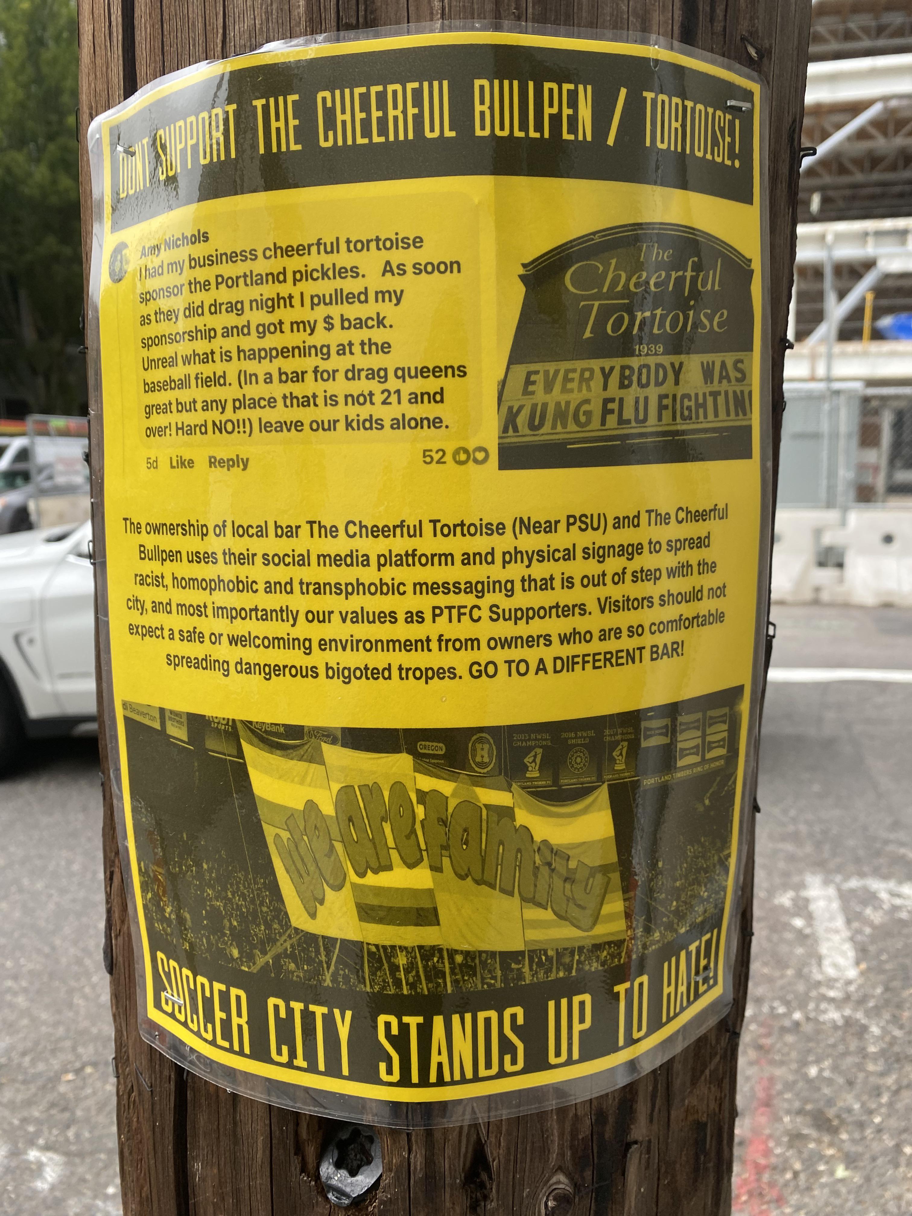 Thank you to whoever did the glorious work of putting these up! : rPortland