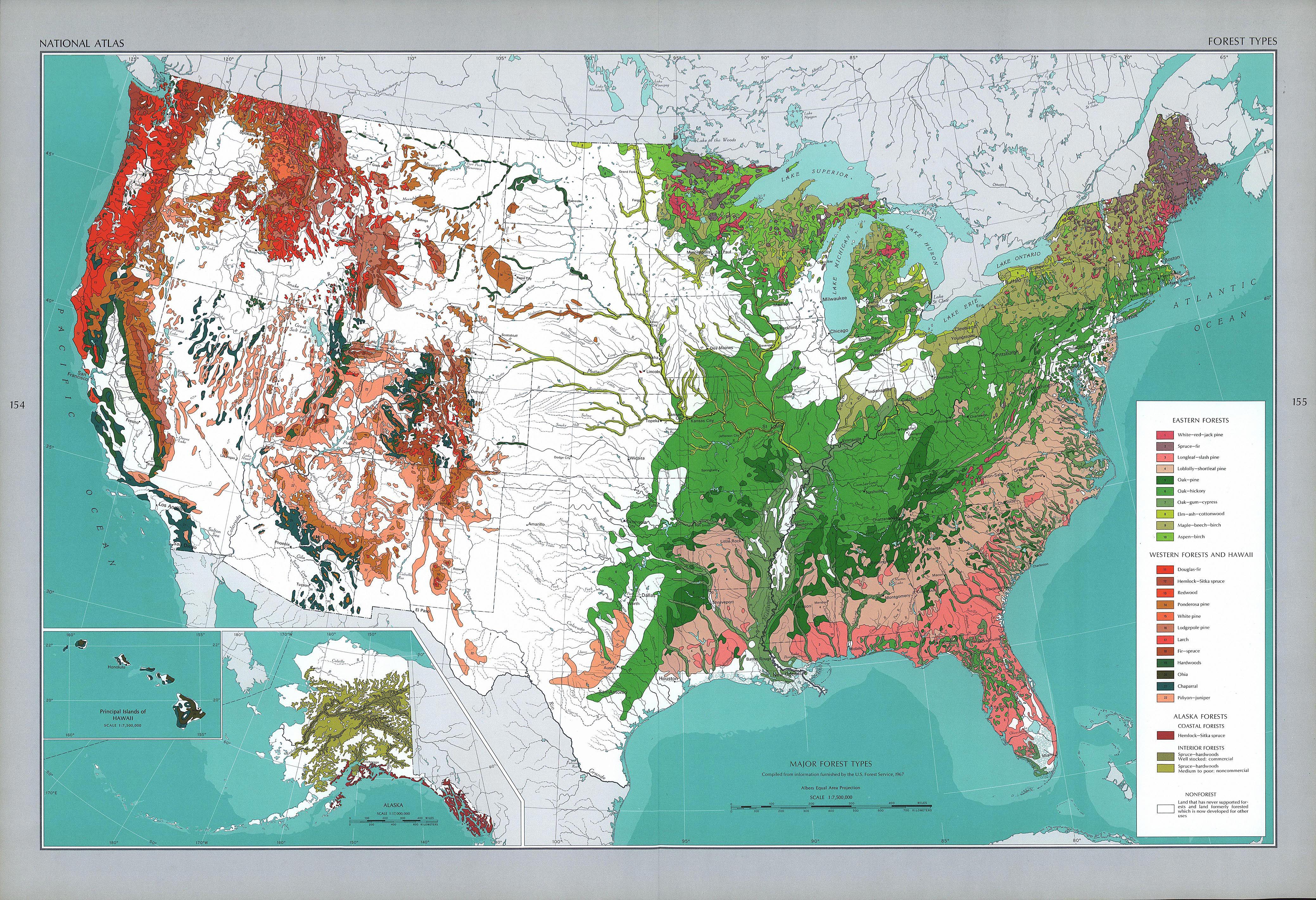 Us Hardwood Forests Map Aussies Now Opt For American Hardwood In Red 