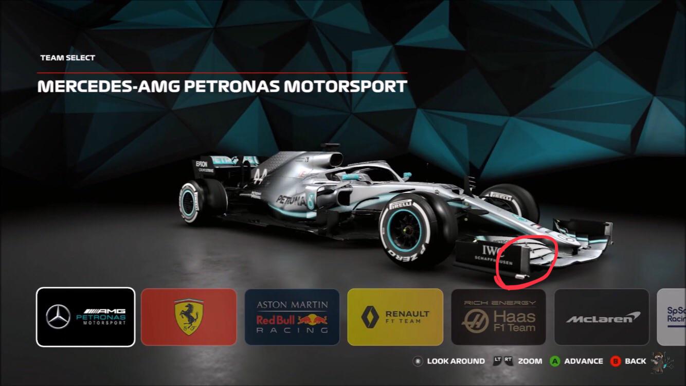 F1 2019 Mercedes W10 Has A Minor Design Flaw F1game
