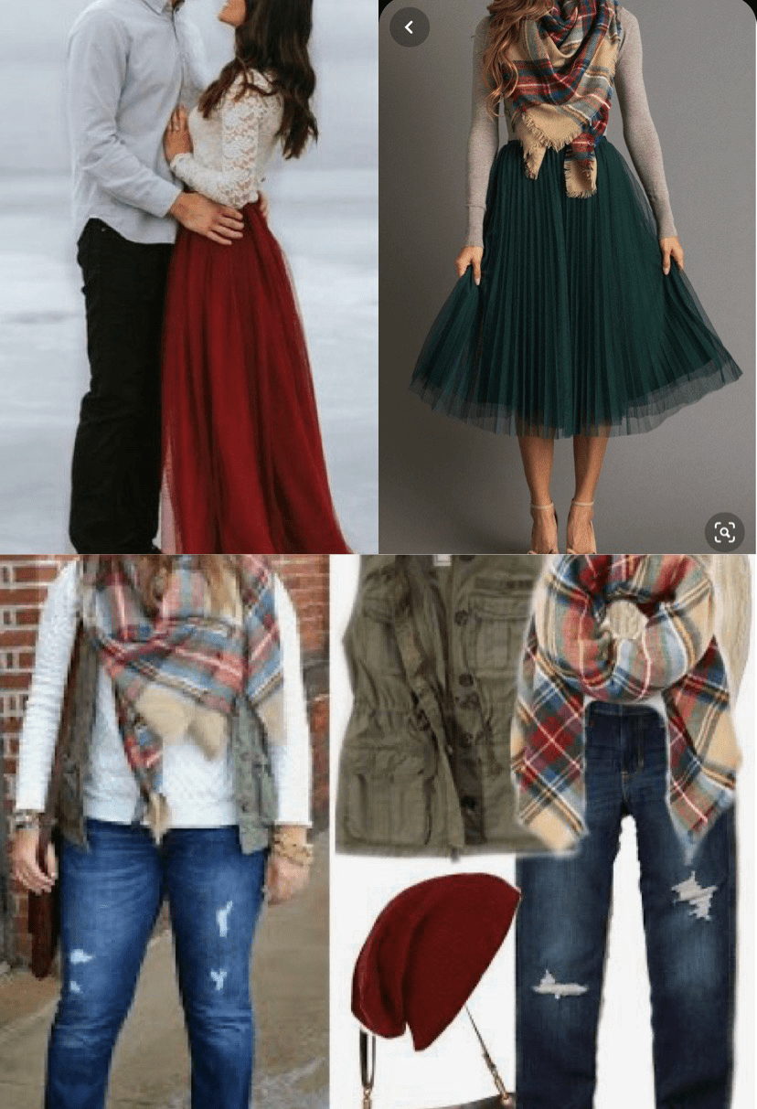 Winter Engagement Photo Outfits Plussizefashion