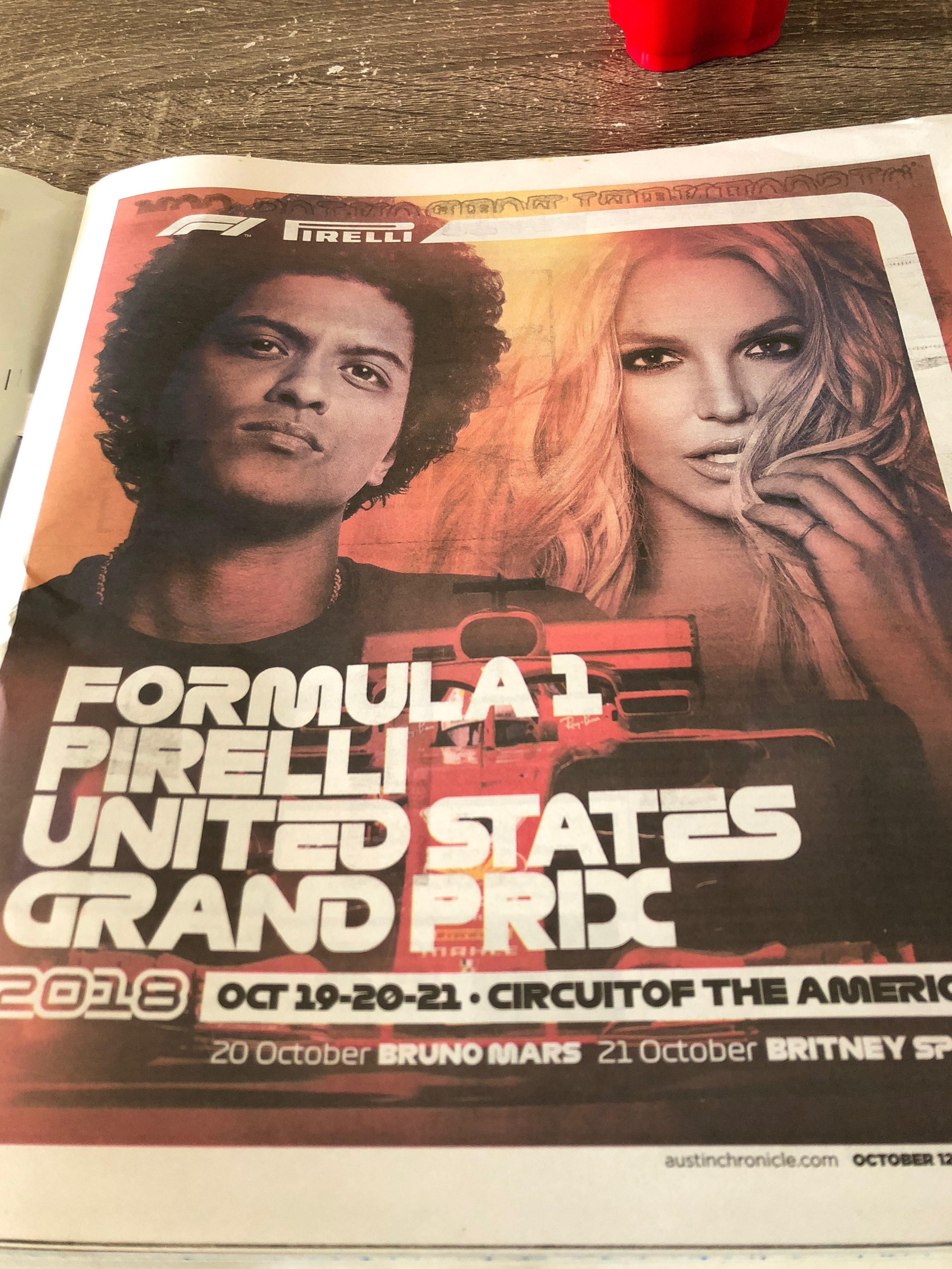 Buddy Sent Me A Picture Of The Austin Chronicle S Promotion