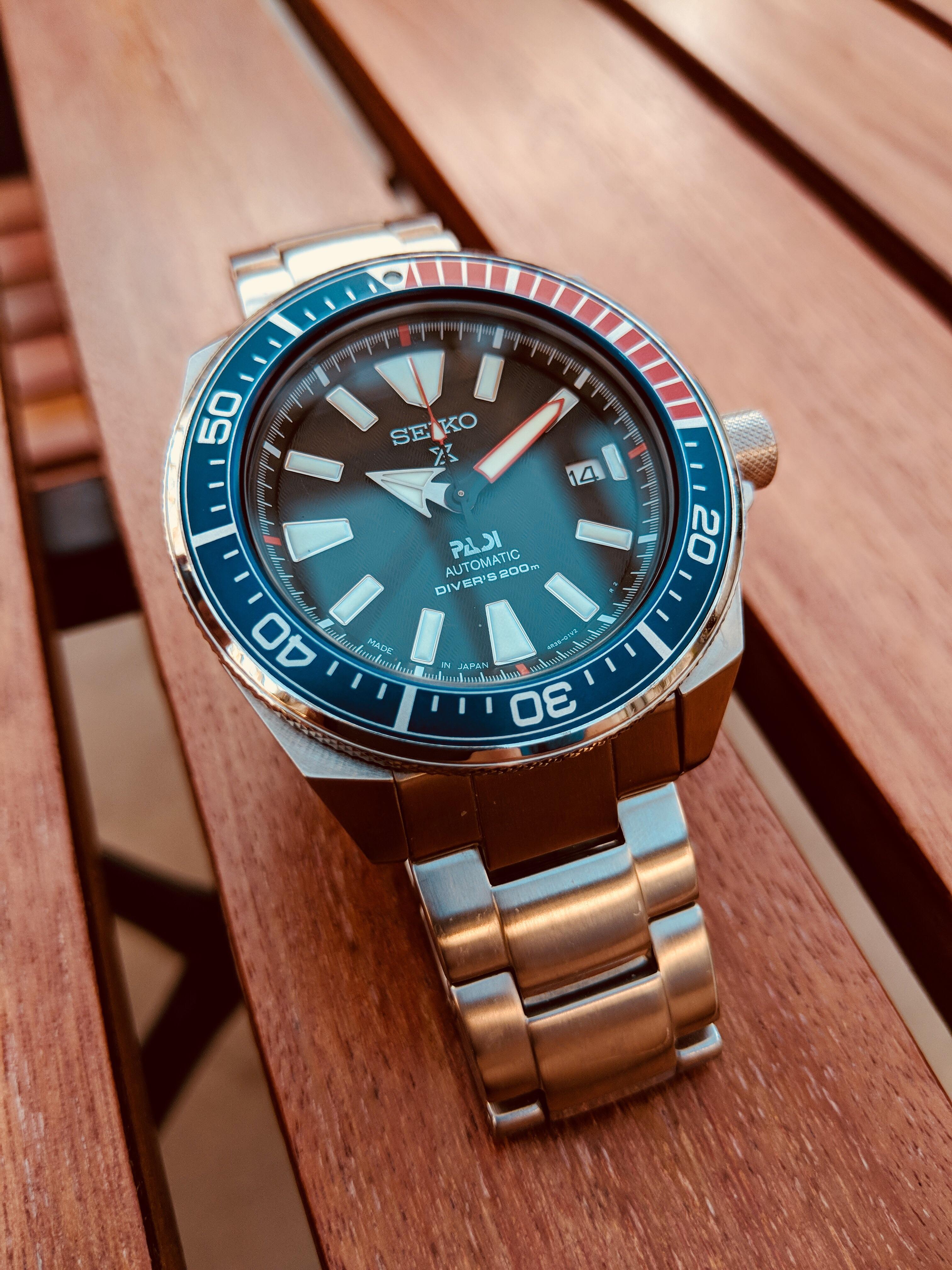 seiko samurai pepsi padi