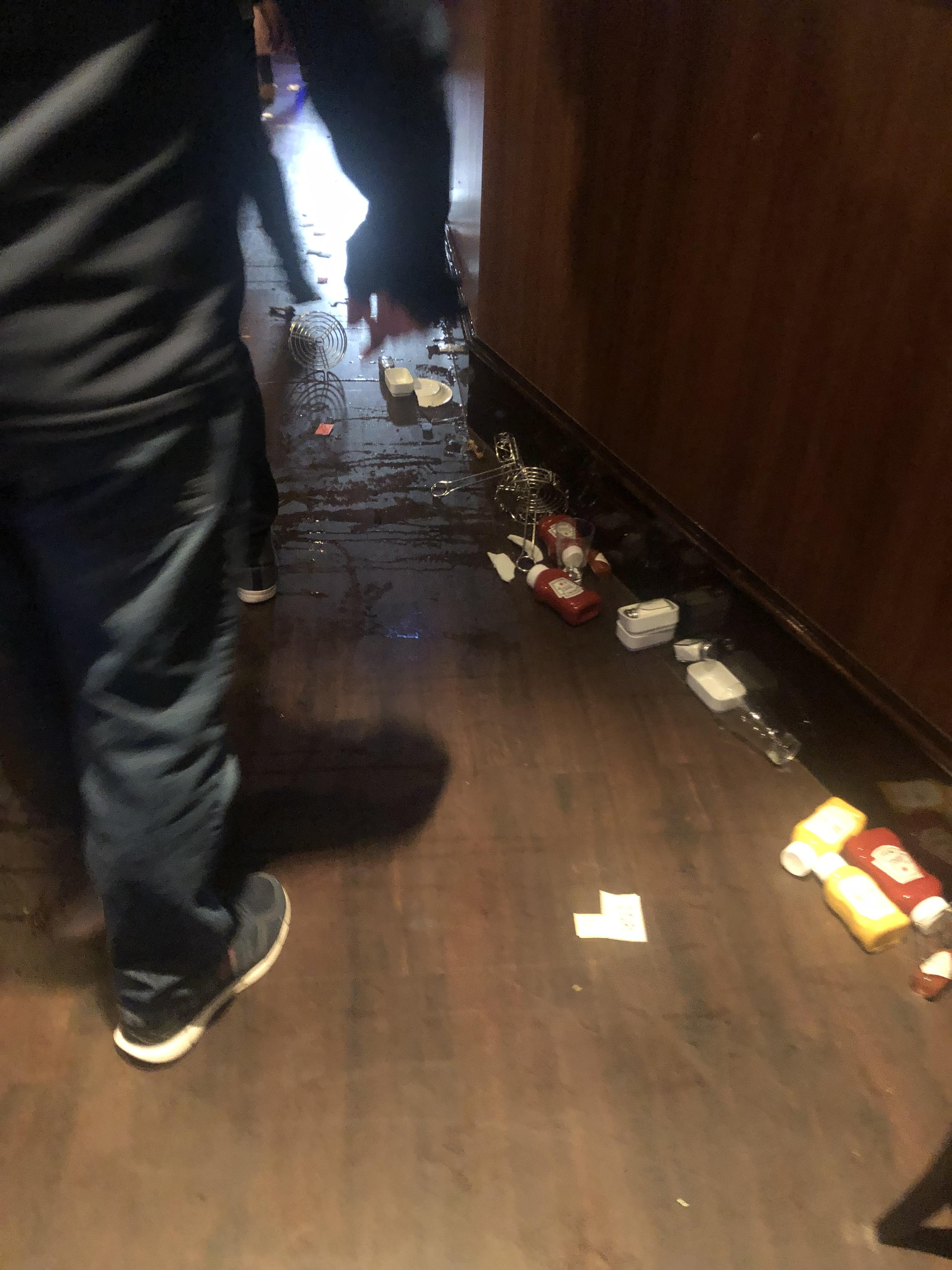 Remnants Of O Sheehans After The Norwegian Escape Tilt Cruise