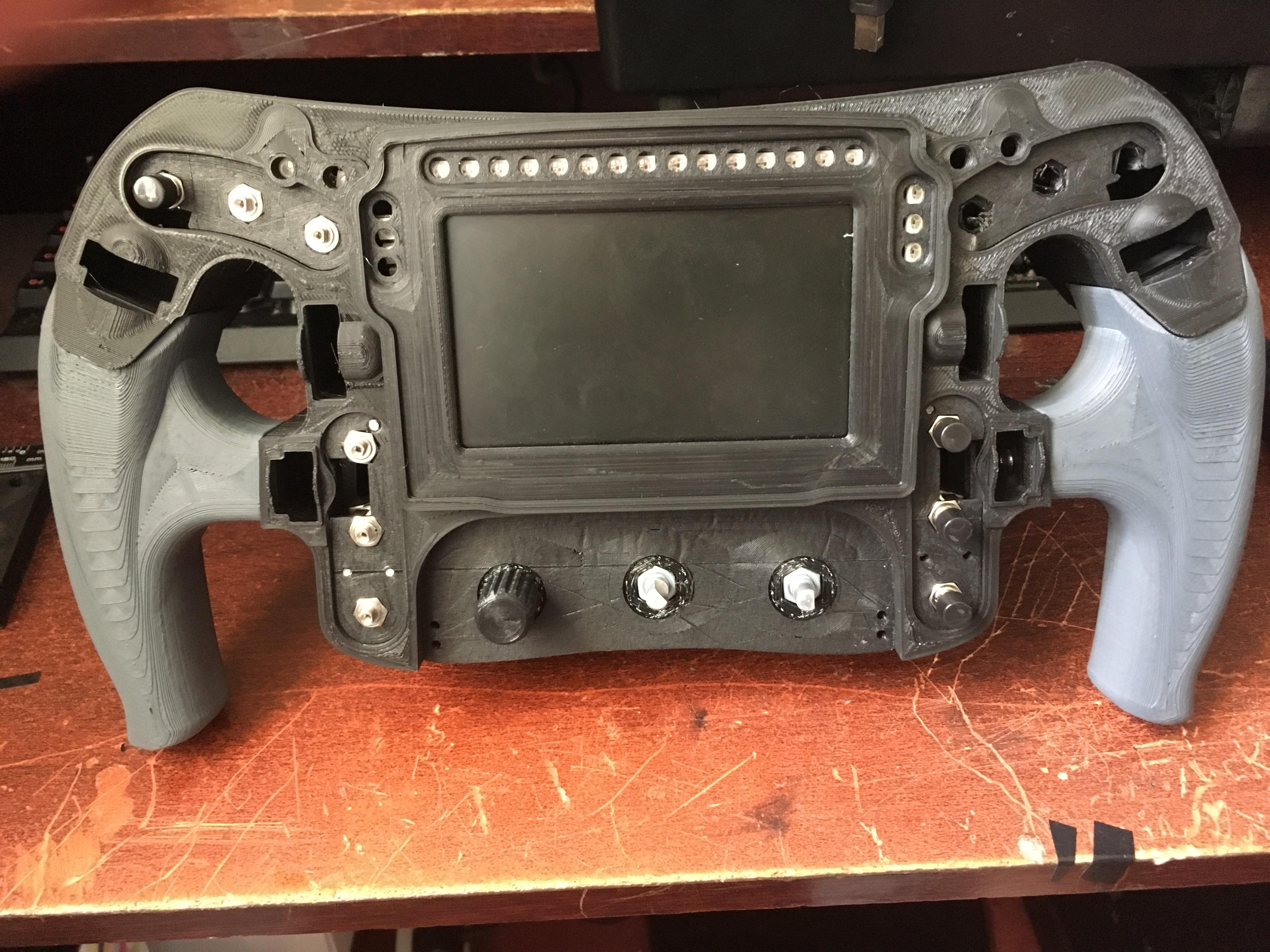 Wip Mercedes W09 Replica Steering Wheel Simracing
