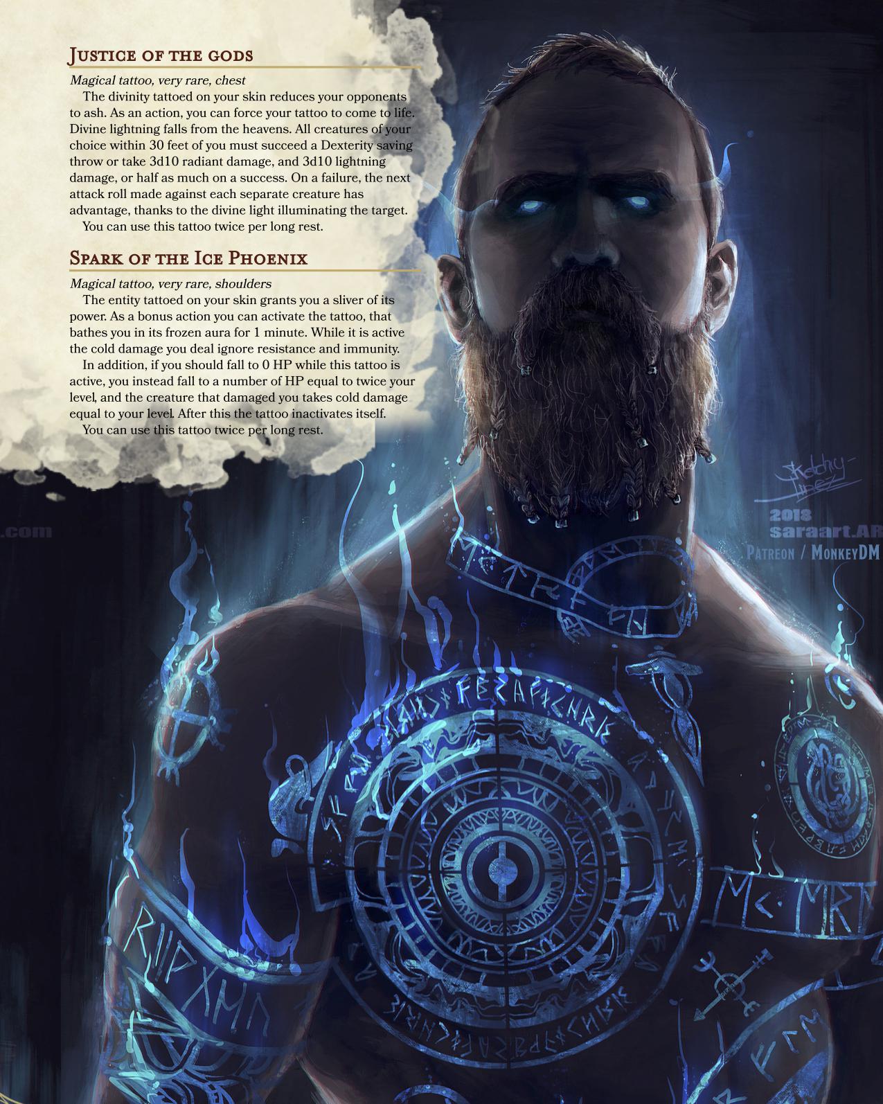 Magic Tattoos - Infuse Your Skin With The Power Of The Gods : R/Monkeydm 1594_x_1275_jpg