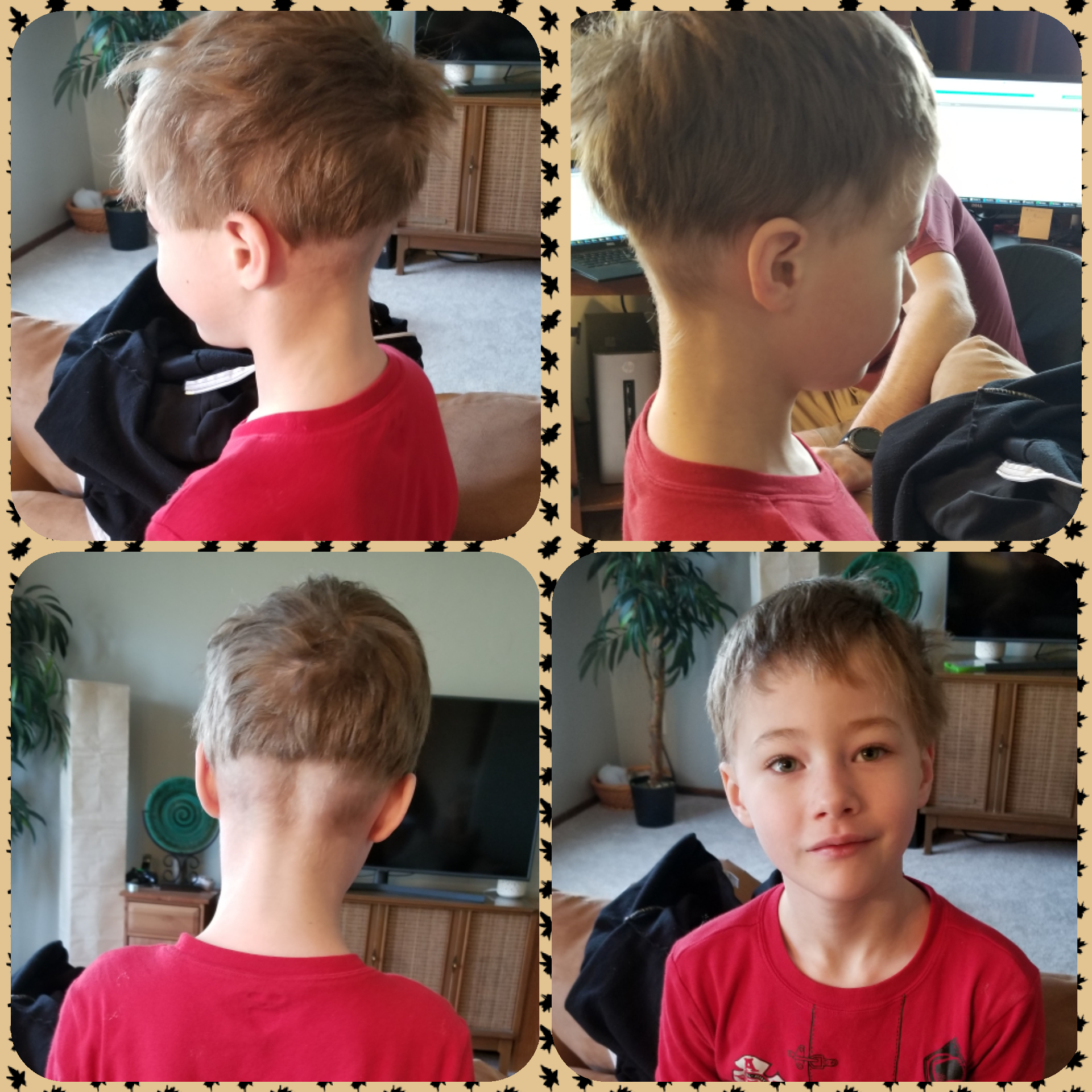 Our Son S Hair Was In Desperate Need Of A Haircut During