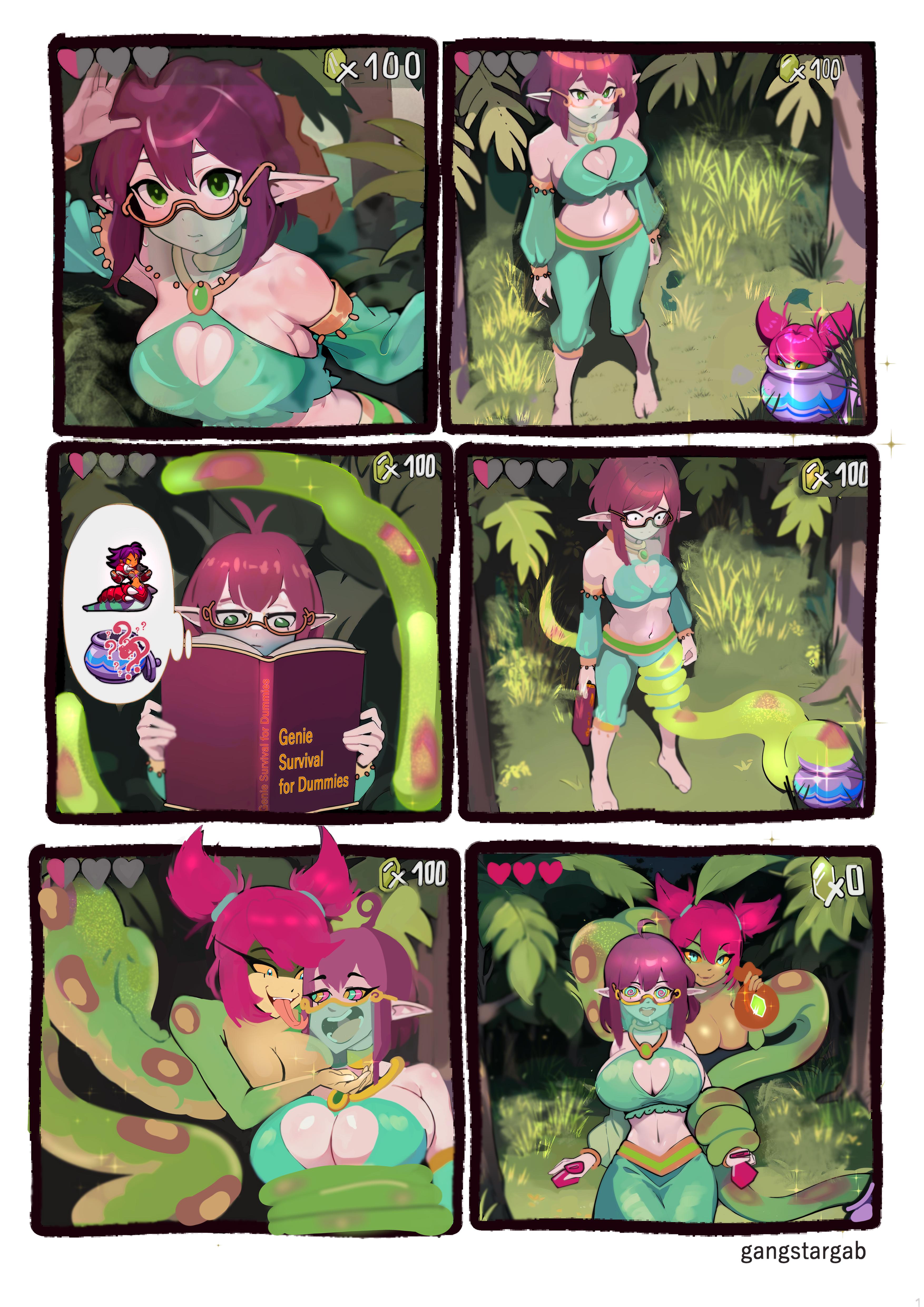 Gemnas Little Trouble [TUKI] (Shantae) : rHypnoHentai