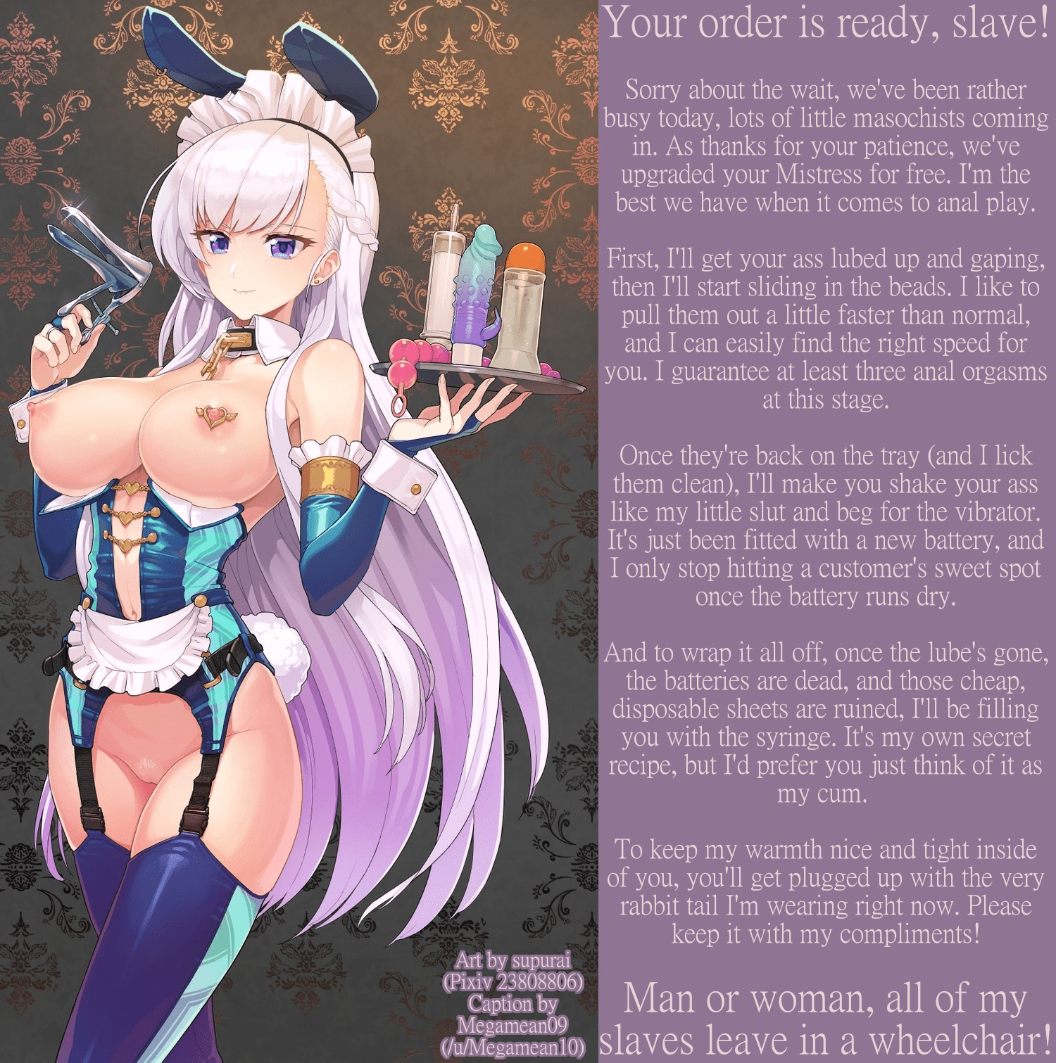 The Femdom Cafe [f4a] [anal play only] [femdom, duh] : rhentaicaptions