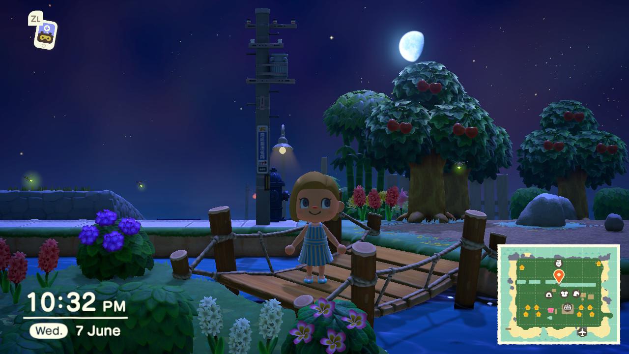 The fireflies are so beautiful right now🥹 : rAnimalCrossing