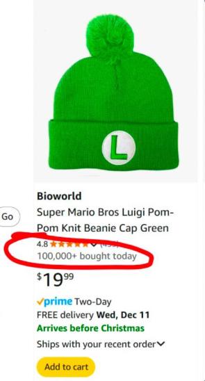 Luigi got everybody going crazy