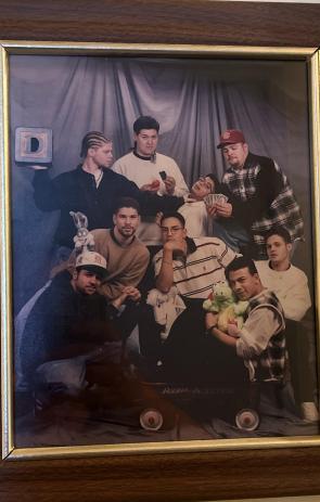 My uncle and his friends in HS early 90s