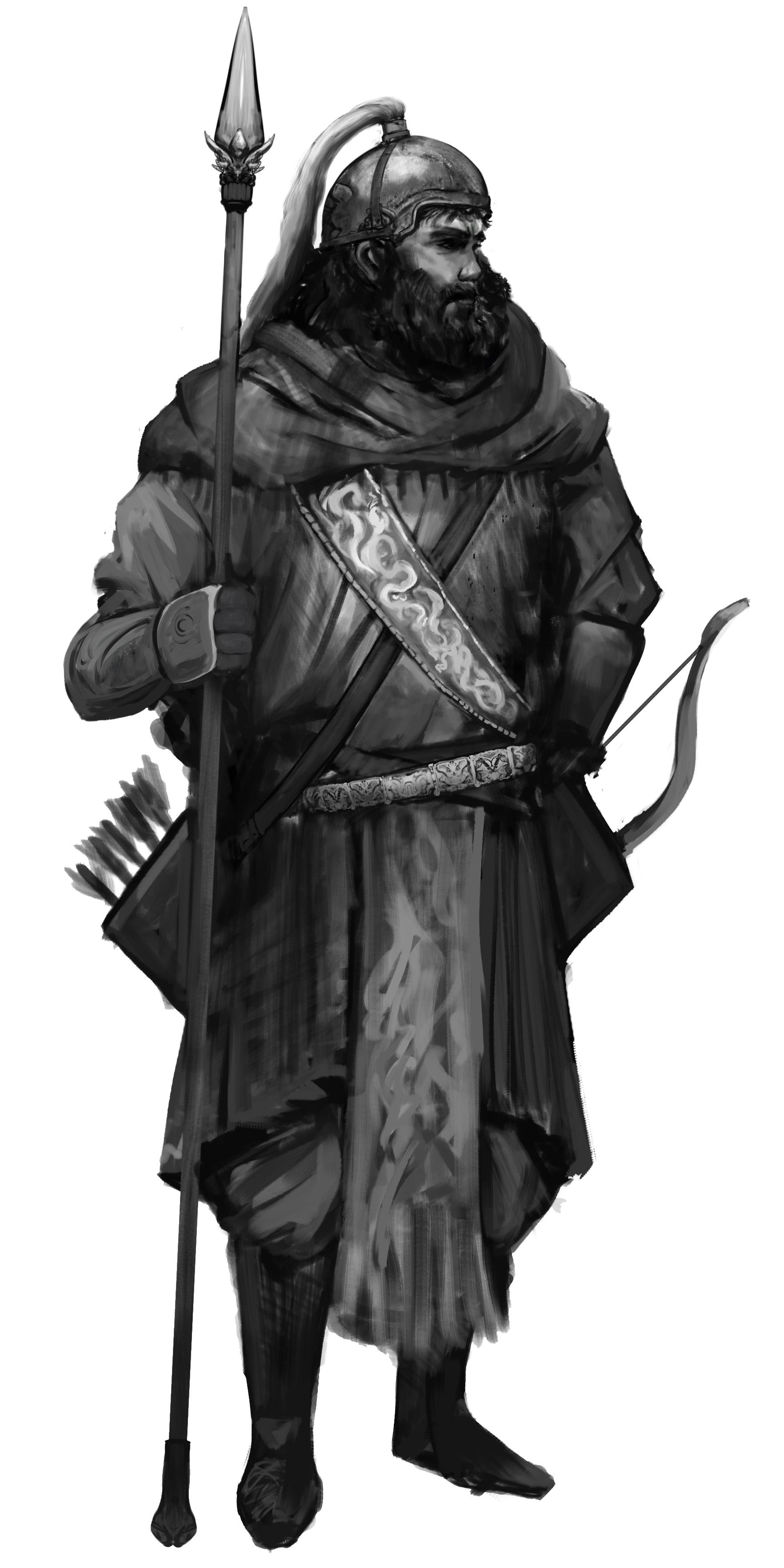 Medieval Fantasy Character Concept Conceptart