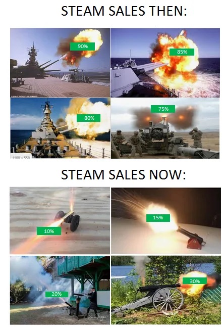 Steam, steam bad?