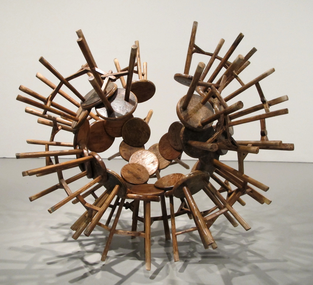 Grapes Ai Weiwei Antique Chinese Stools 2010 Art