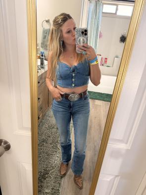Denim on denim