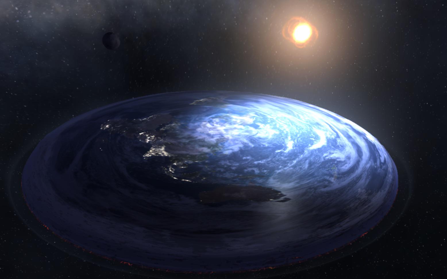 Guys… they might be right. : rflatearth