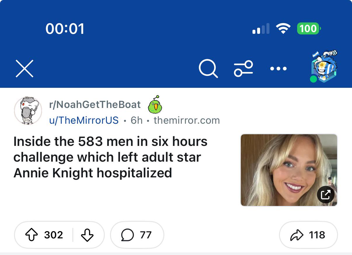 OnlyFans' Annie Knight Gives Health Update on Hospitalization After Sex with 583 Men