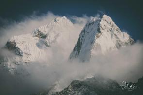 Ama Dablam as seen from Dingboche, Everest Region, Nepal [OC] [6000×4000]