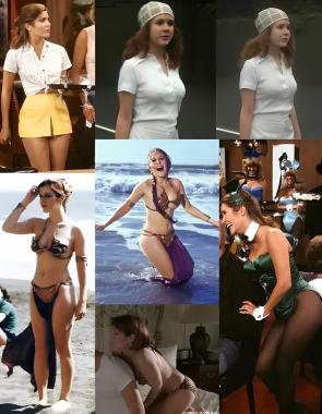 Carrie Fisher in the 80s
