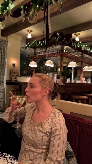 Sipping a martini IG 12/9/2025