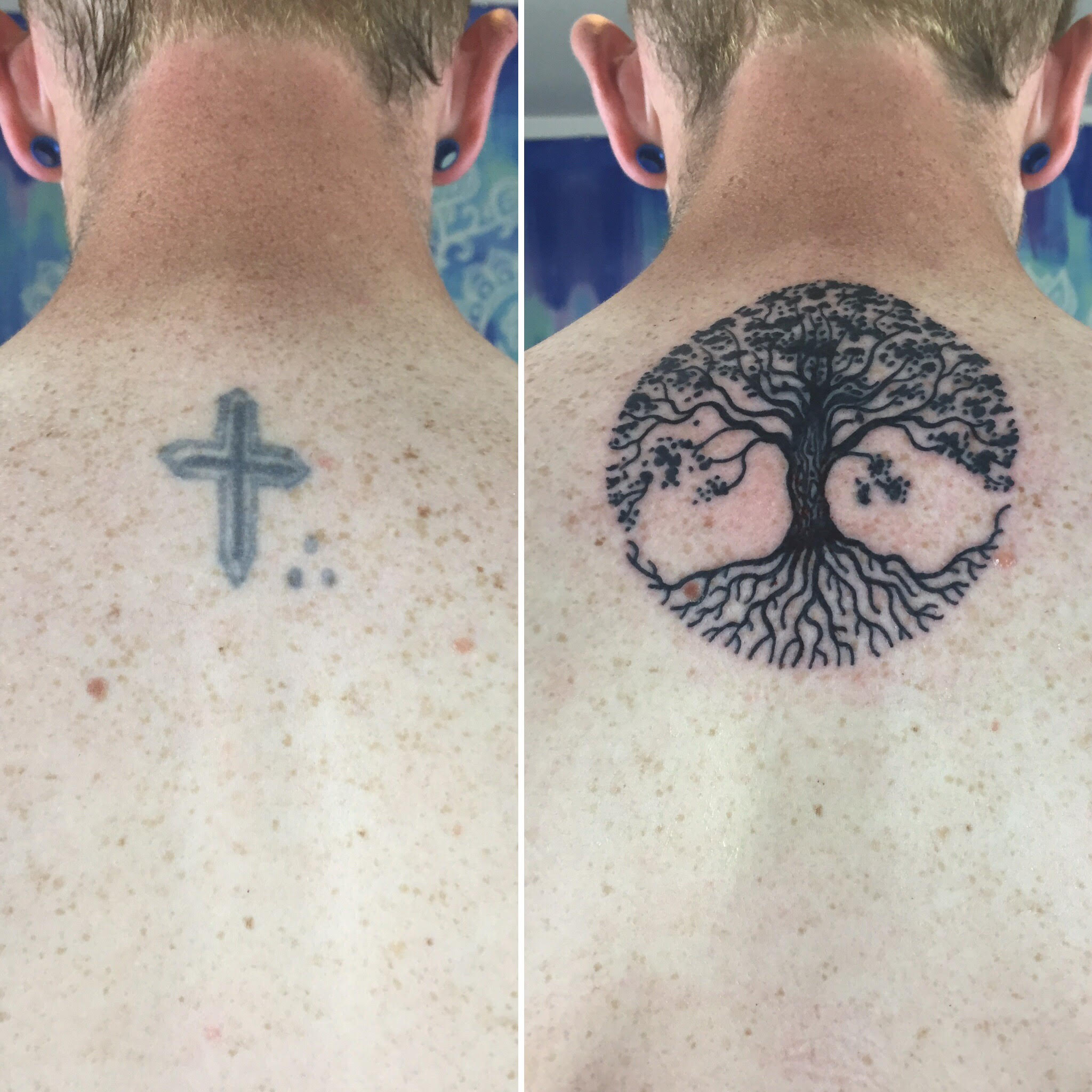Freehand Cover Up By Robert Black At Black Mammoth In Manhattan Ks Tattoos