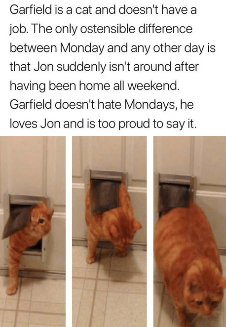 Level 1 · 23 days ago. A Wholesome Garfield Meme R Memes
