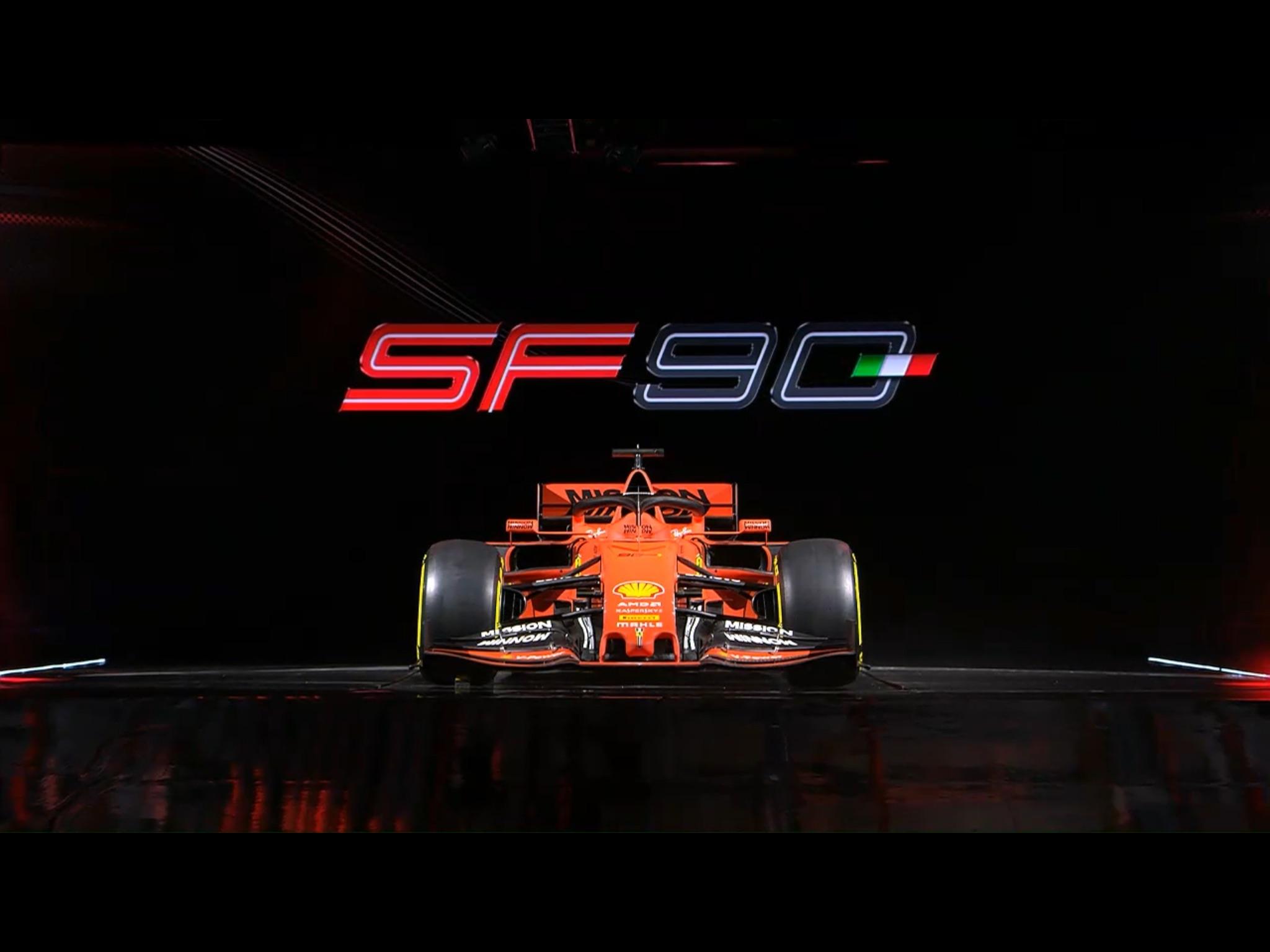 The New Ferrari Sf90 Formula1